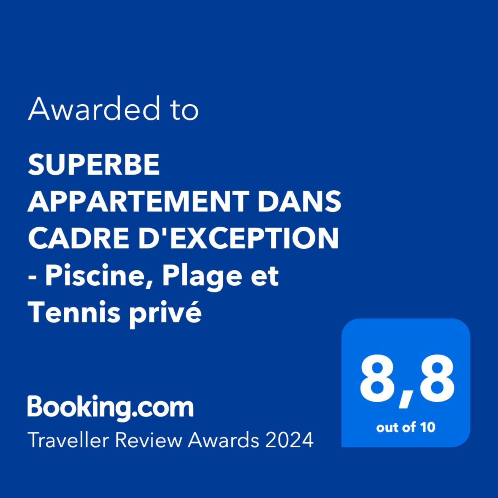 Superbe Appartement Dans Cadre D'Exception - Piscine, Plage Et Tennis Prive 방돌 외부 사진
